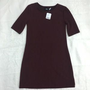 BDG textured shift dress